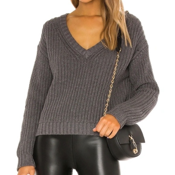 ATM Anthony Thomas Melillo Sweaters - ATM Chunky V Neck Pullover